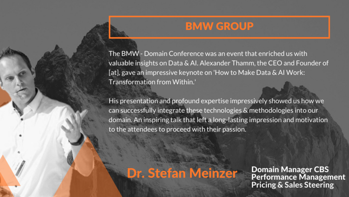 Dr. Stefan Meinzer - BMW Group