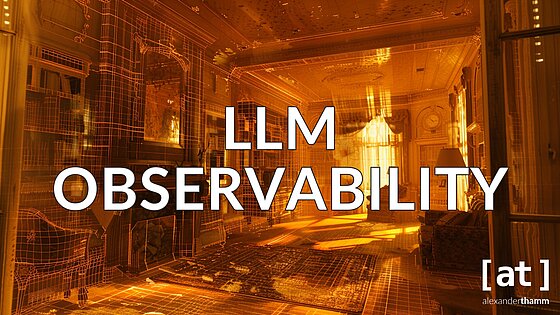 LLM Observability LLM Observability, an analytical crime scene in the quiet of a Victorian apartment, some orange-colored (HEX #FF792B) elements, cyber style, some light and distortion effects, --ar 16:9