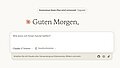 Claude User Interface