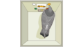 Frühe Experimente von Edward Thorndike („Law of Effect“) und B.F. Skinner („Operant Conditioning“) zeigten, dass Tiere belohnte Handlungen wiederholen und unbelohnte oder bestrafte Handlungen vermeiden – das Schlüsselprinzip des Reinforcement Learnings. Hier in dieser „Skinner-Box“ lernt eine Taube, als Reaktion auf einen bestimmten Reiz (Bild) den richtigen Knopf zu drücken, um eine Belohnung (Futter) zu erhalten.