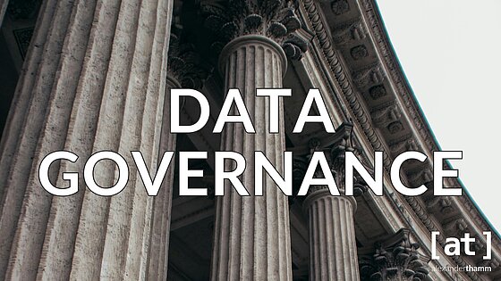 Data Governance, hero image, Alexander Thamm [at]