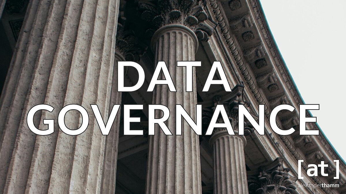 Data Governance, hero image, Alexander Thamm [at]