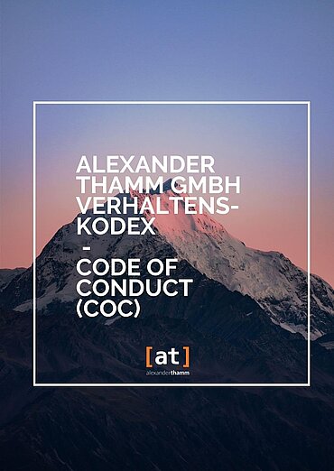 Code of Conduct Alexander Thamm GmbH - Code of Conduct