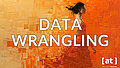 Data Wrangling, eine Frau, die ein Kleid aus orangefarbenen Elementen trägt
