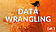 Data Wrangling, eine Frau, die ein Kleid aus orangefarbenen Elementen trägt