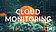 Cloud Monitoring, eine Formation aus Wolken und der Sonne mit vorgelagerten Graphen und Wetterverläufen