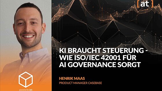 KI braucht Steuerung, Henrik Maas