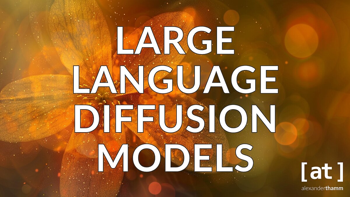 Large Language Diffusion Models, a flower with added noise, made out of dots, blurred, some orange-colored (HEX #FF792B) dots, fragmented, --ar 16:9 --v 6.0