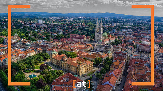 Alexander Thamm [at] Zagreb, Luftaufnahme