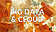Big Data und Cloud Computing, gläserne Wolkenkratzer in einer Landschaft voller Wolken