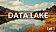 Data Lake, ein weiter See umschlossen von einem mitteleuropäischen Mischwald