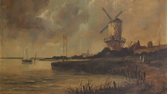 Vincent van Gogh, Mühle von Wijk