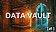 Data Vault, Projektionen auf einem Tresor in einem mittelalterlichen Gewölbe