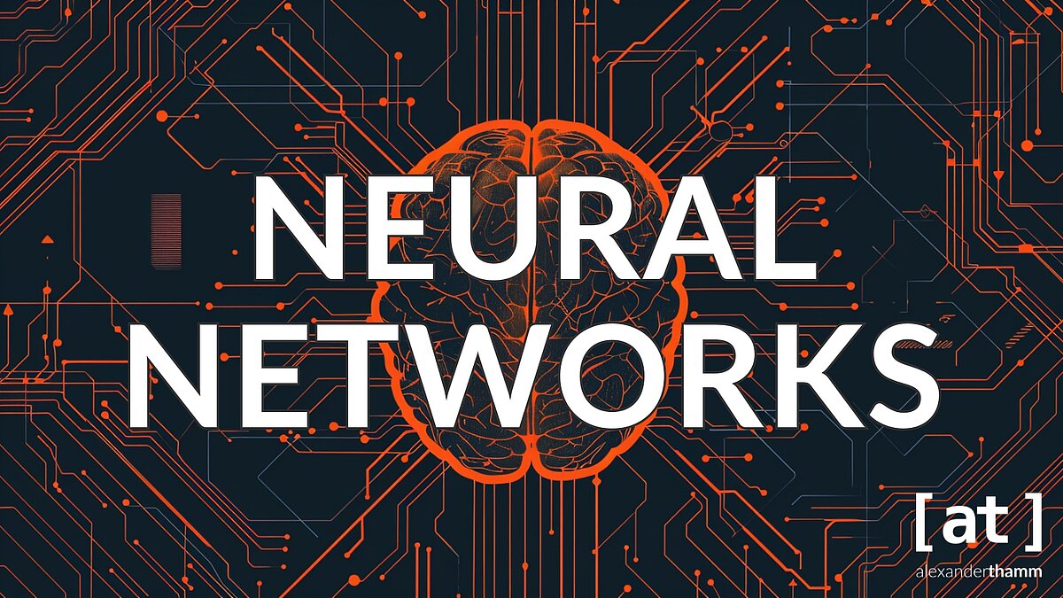 Künstliche Neuronale Netzwerke Neural Networks, Künstliche Neuronale Netzwerke, ein menschliches Gehirn im Zentrum eines schematischen Netzwerks