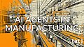AI Agents in Maunfacturing, ein Blick auf den Innenraum einer Fertigungshalle