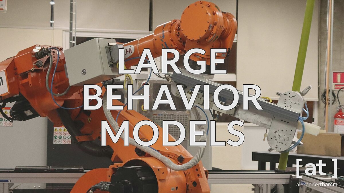 Large Behavior Models, hero image; Copyright: Alexander Thamm [at], Diego Martinez 2006
