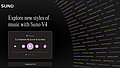 Explore music styles