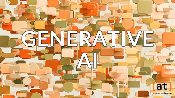 Generative AI, hero image, Alexander Thamm [at]