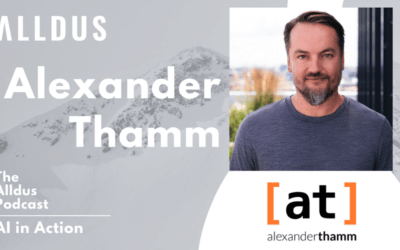 AI in Action' with Alexander Thamm - [at].gründer in podcast interview
