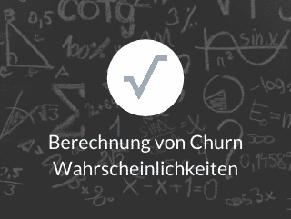 Calculation of churn probabilities