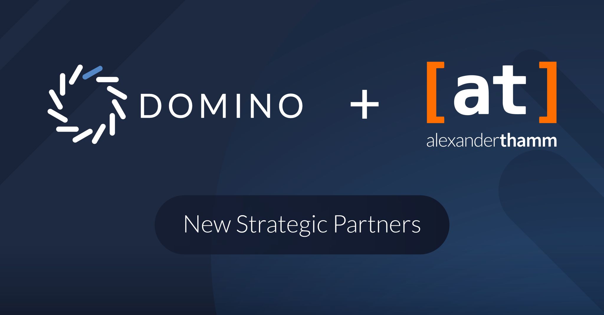Cooperación entre Domino Data y Alexander Thamm GmbH