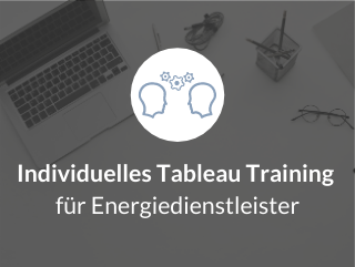 Individuelles Tableau Training für Energiedienstleister​