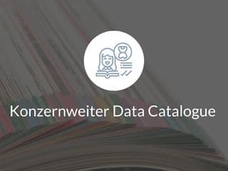 Konzernweiter Data Catalogue