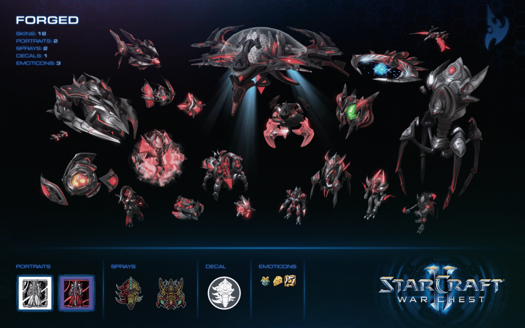 Raza alienígena Protoss de StarCraft II