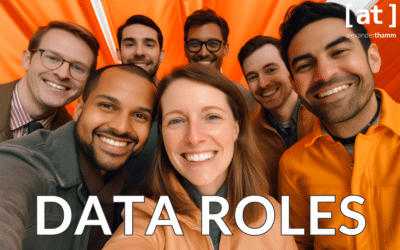 Data roles and data skills, a selfie of a data team