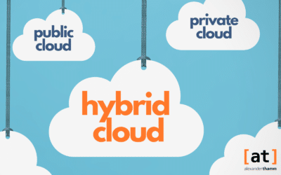 Hybrid Cloud - Technologien und Anwendungsfälle für Unternehmen - Unterschiede und Nutzen der hybriden Cloud in Vergleich zur Private & Public Cloud